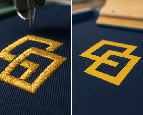 Serigrafía vs bordado comparativa técnicas personalización textil