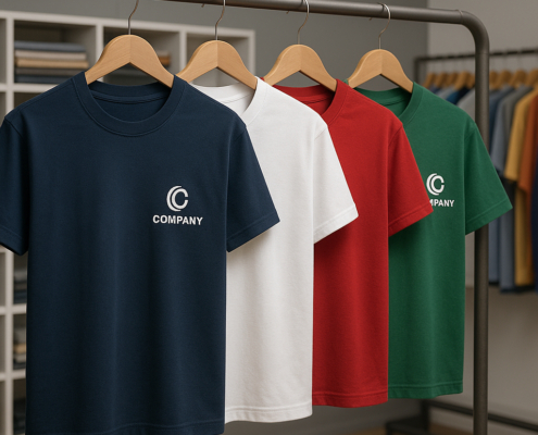 Camisetas personalizadas para empresas en España — guía de compra B2B con logos corporativos