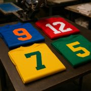 Camisetas deportivas personalizadas para equipos de fútbol con serigrafía — Serigrafik Toledo