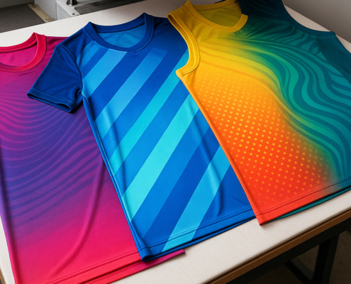 Sublimación en ropa deportiva — camisetas con colores vivos y diseño total para clubs